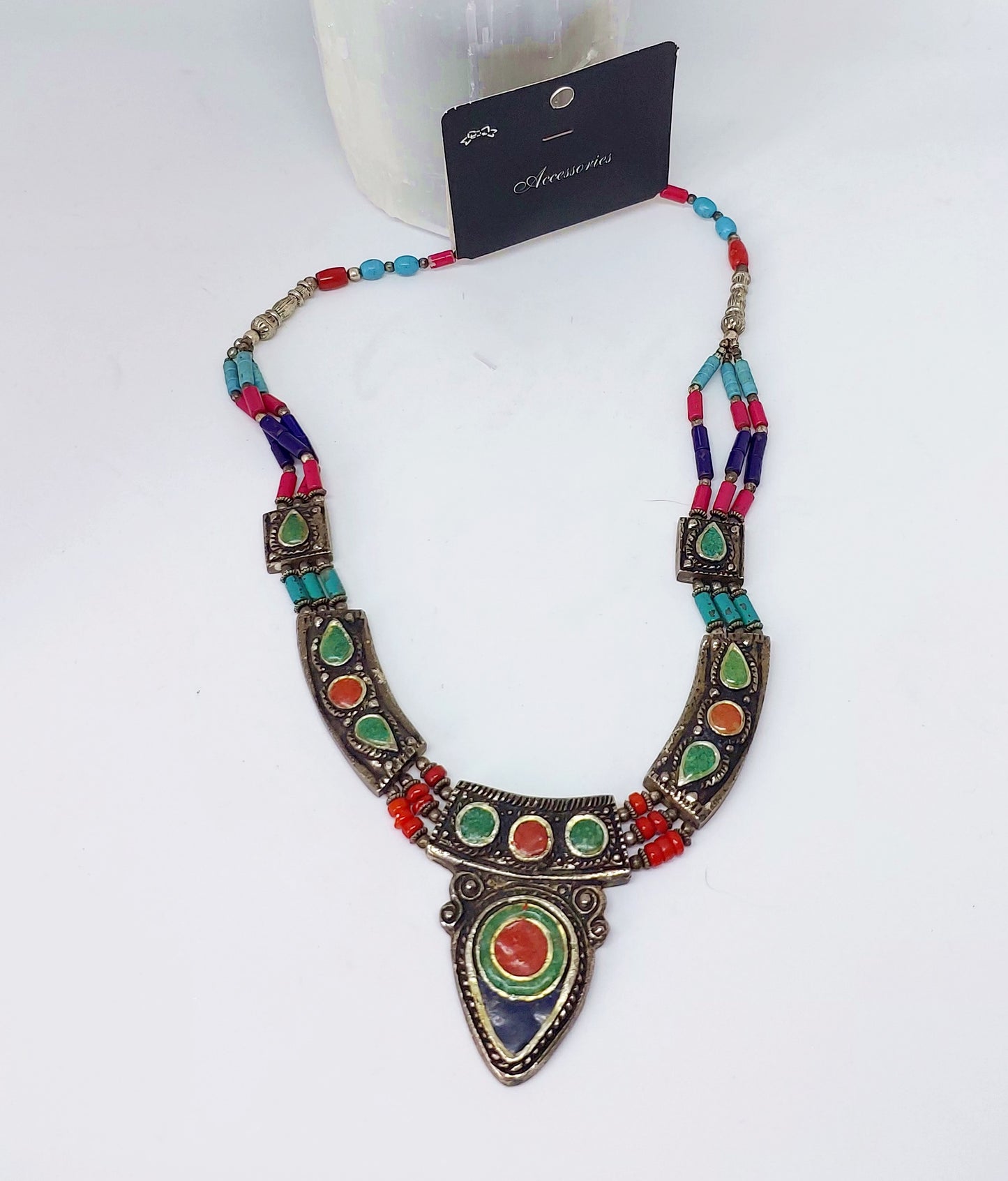 Authentic necklace from Nepal.